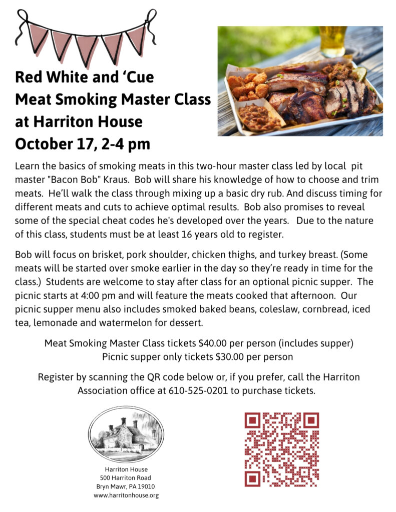 Red White & ‘Cue At Harriton 10.17.26