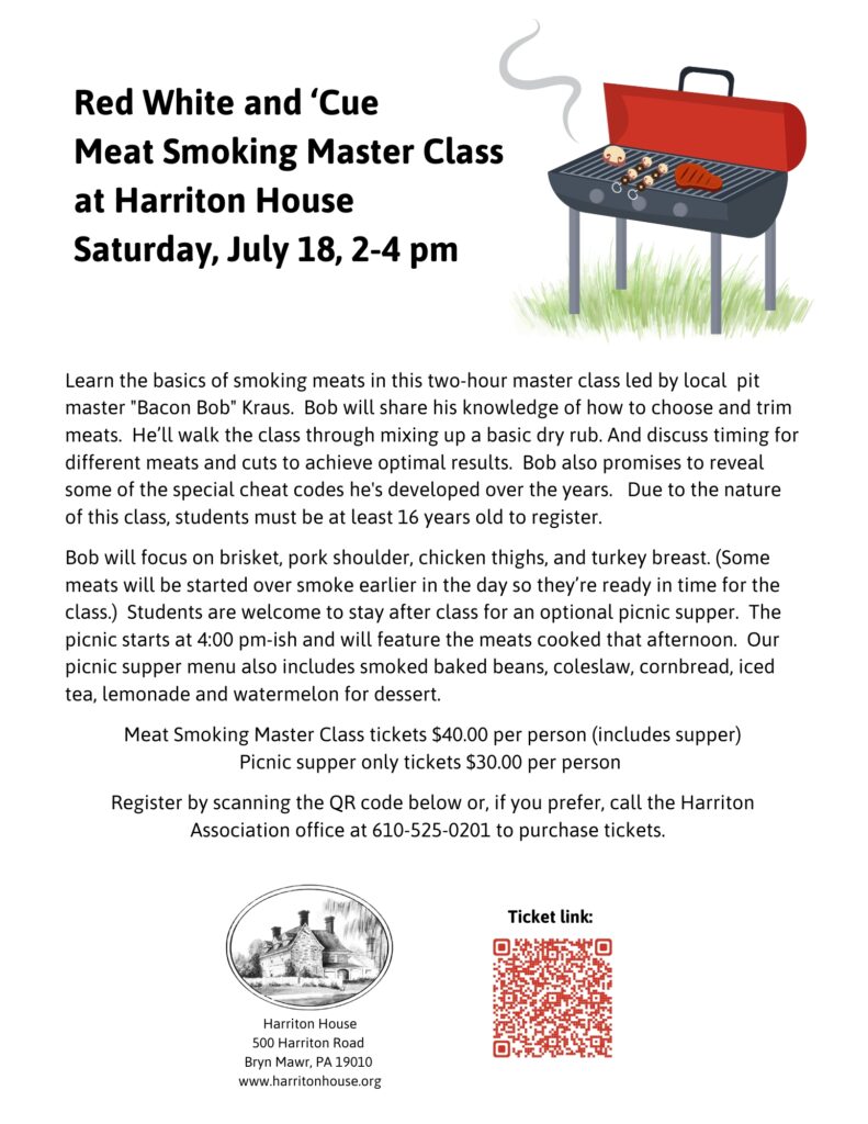 Red White & ‘Cue At Harriton